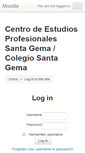 Mobile Screenshot of moodle2.fp-santagema.es